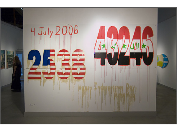 Andrew Ross - Happy Independence Day, America - installation view Andrew Ross - Happy Independence Day, America - installation view