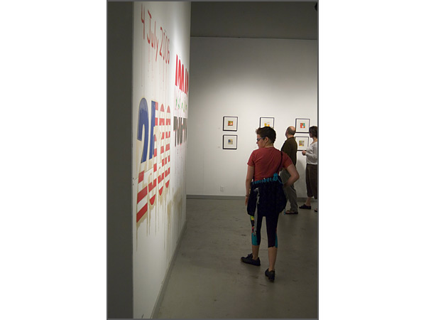 Andrew Ross - Happy Independence Day, America - reception image, 621 Gallery