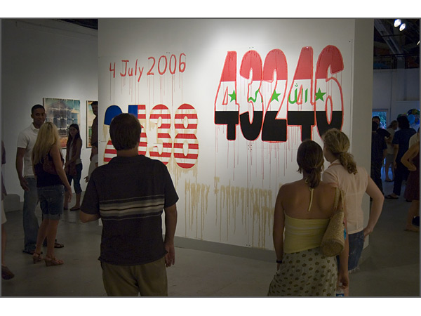 Andrew Ross - Happy Independence Day, America - reception image, 621 Gallery Andrew Ross - Happy Independence Day, America - reception image, 621 Gallery