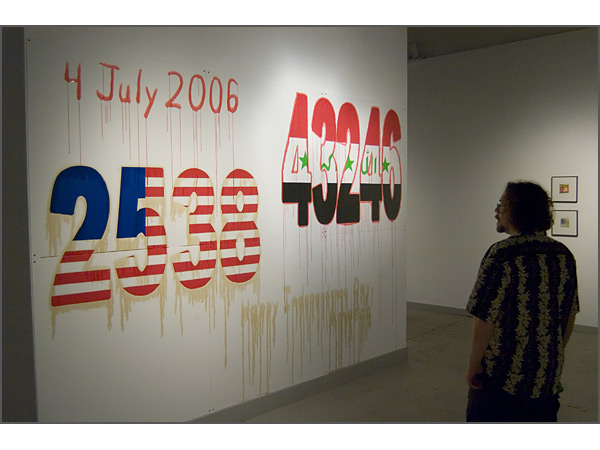 Andrew Ross - Happy Independence Day, America - reception image, 621 Gallery Andrew Ross - Happy Independence Day, America - reception image, 621 Gallery